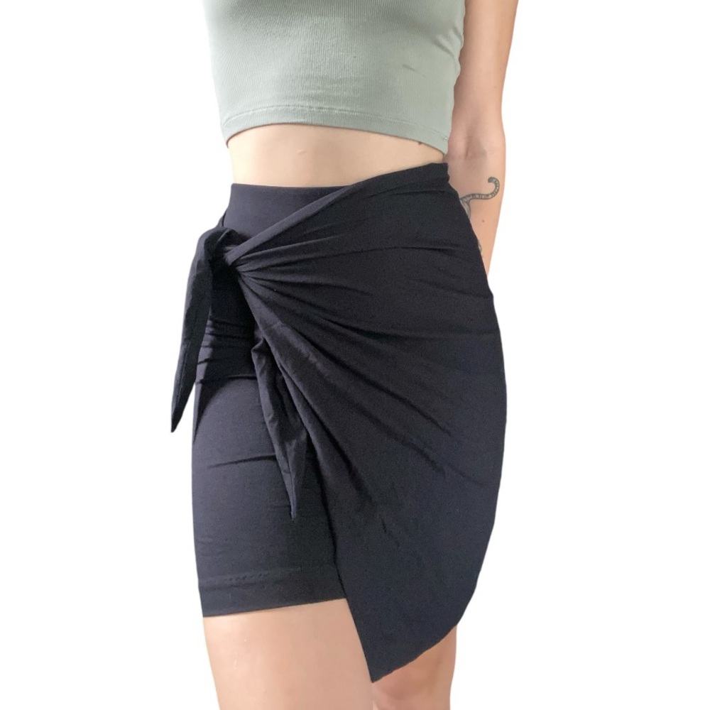 Babaton Black Mini Skirt